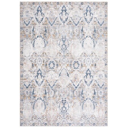Safavieh 6 x 6 ft. Moondust Transitional Square Power Loomed Rug Grey & Blue MND654F-6SQ